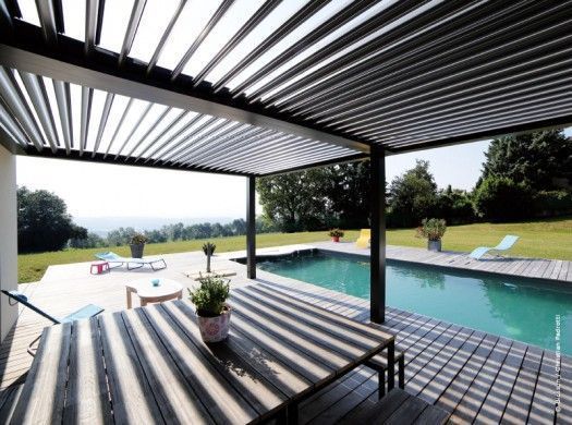 Najniższa cena automatycznej pergoli aluminiowej z dachem żaluzjowym.