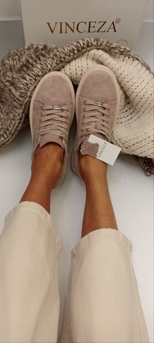 Sztos. Skórzane sneakersy jakości Premium
