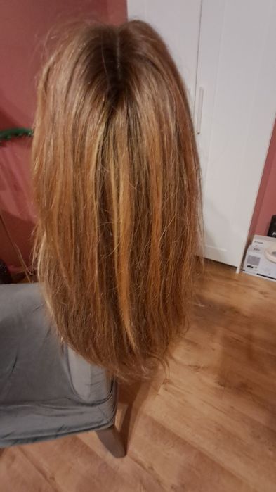 Peruka włosy naturalne 40cm