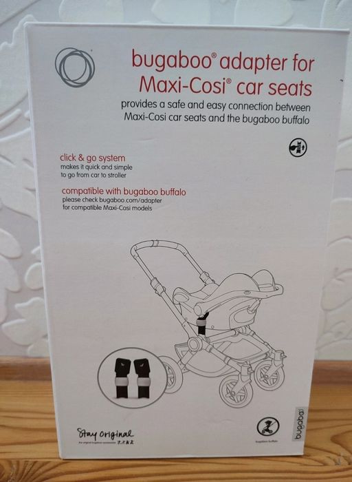 Adaptery Bugaboo Fox do fotelika minn. Maxi Cosi