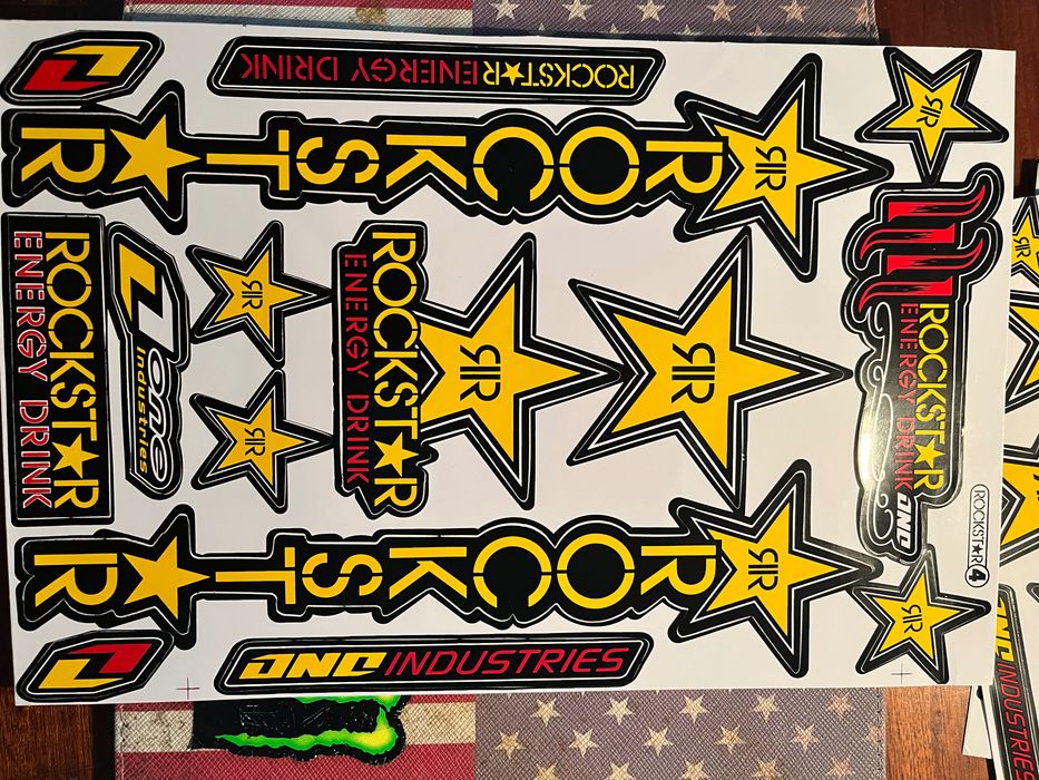 Autocolantes Rockstar Novos