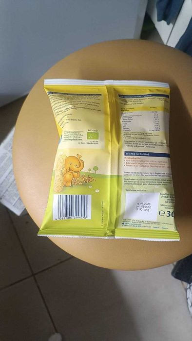 HIPP детские хрустящие кукурузные палочки без добавок для прикорма