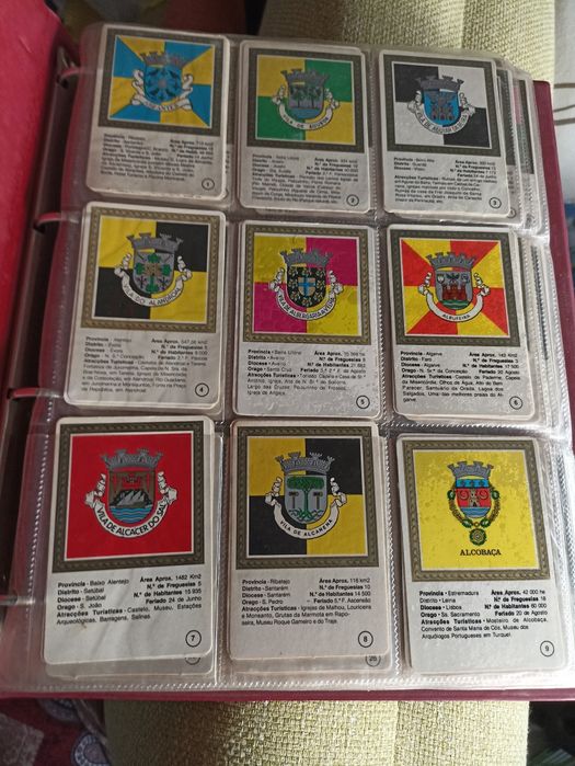 Coleção brasões dos concelhos de Portugal