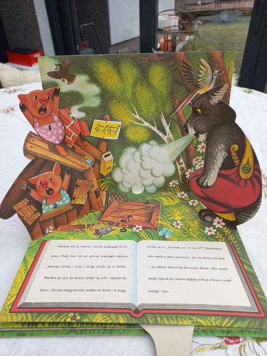 Trzy świnki ksiązeczka