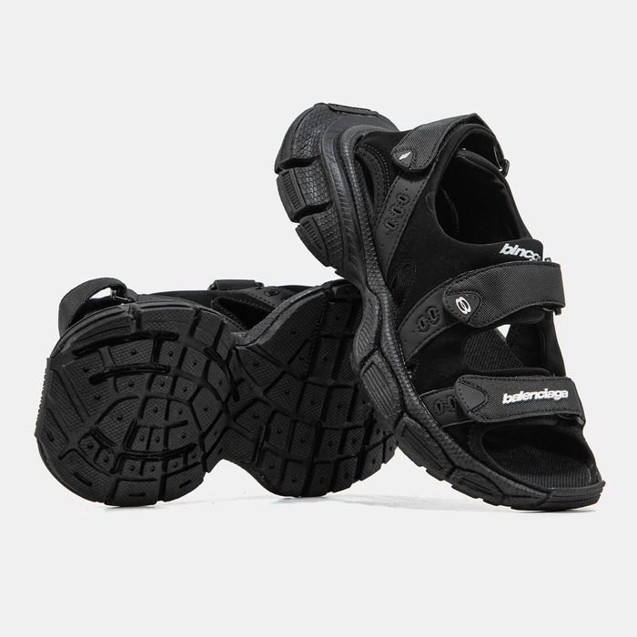 Черные сандалии Balenciaga 3XL Sandals сандалі баленсиага 3ХЛ (36-43)