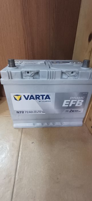 Bateria Varta N72 - Start & Stop
