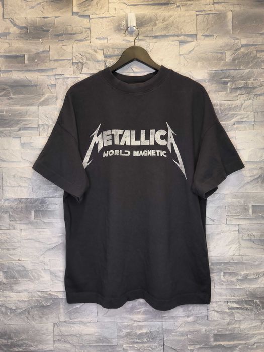 Koszulka Metallica World Magnetic Tour T-Shirt Szara