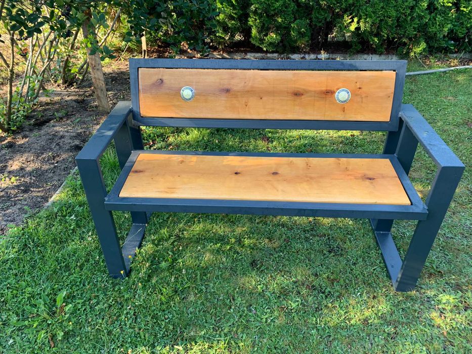 stelaż - konstrukcja - ławka nowoczesna