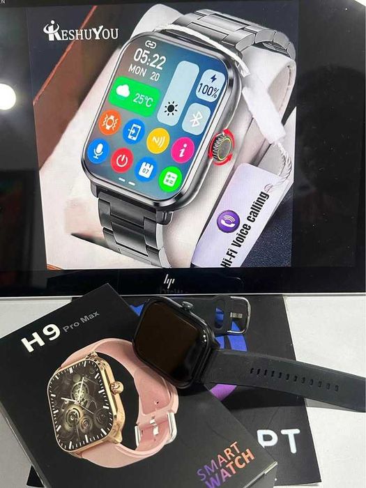 Smartwatch pro max 2.01 polegadas display hd