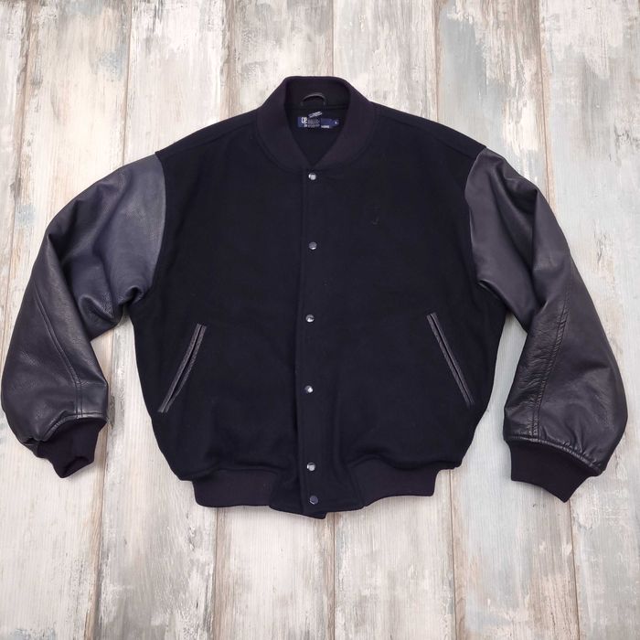 Polo Ralph Lauren Leather Baseball Jacket Wool Hooligans Kurtka Męska