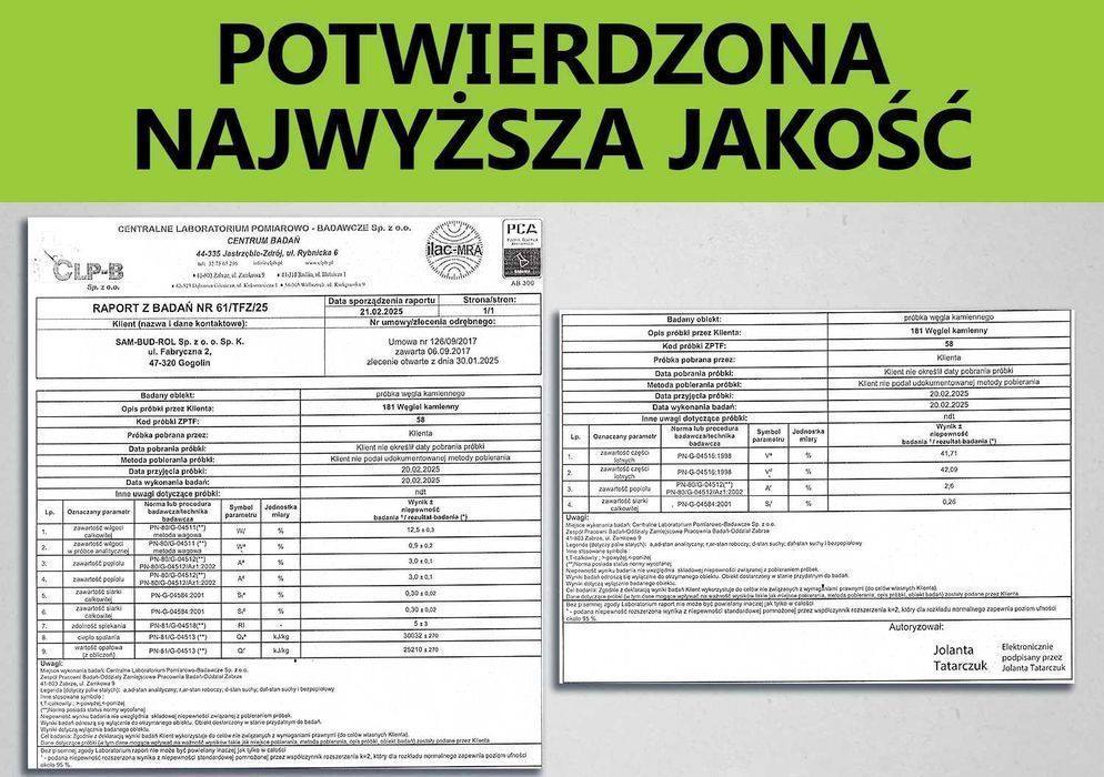 Węgiel groszek, węgiel orzech MIELEC, z dostawą pod dom lub odbiorem osobistym
