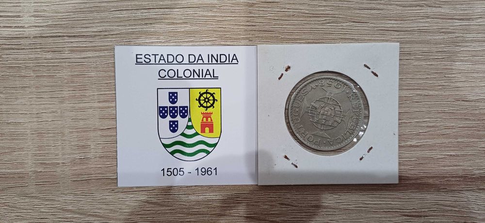 India - 3 Escudos - 1958