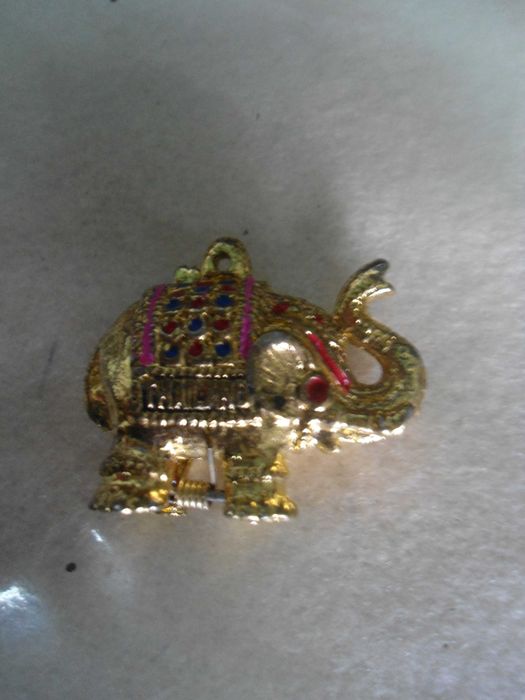 amuleto/caixa vintage para fio , em metal