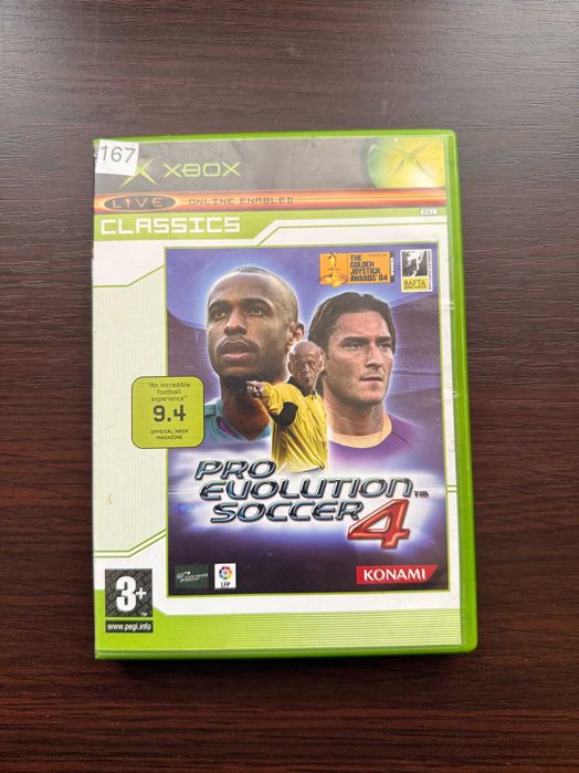 pro evolution soccer 4 xbox