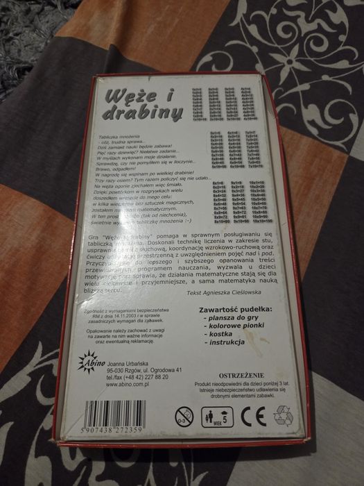 Gra Węże i drabiny oraz Jesteśmy bezpieczni na drodze.