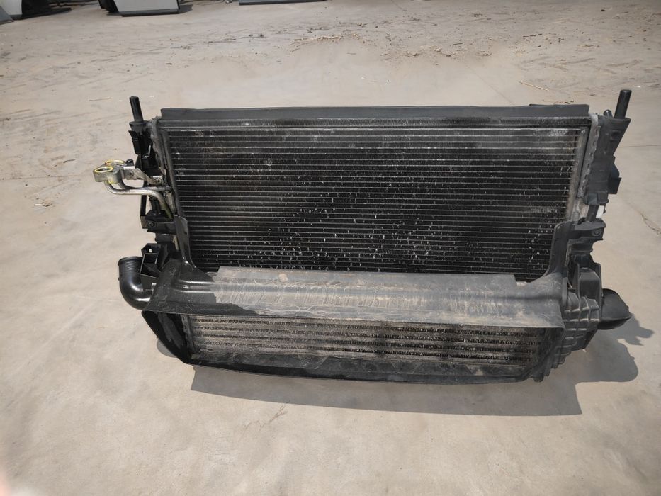Volvo V50 1.6 D komplet wentylator chłodnica klimy wody intercooler