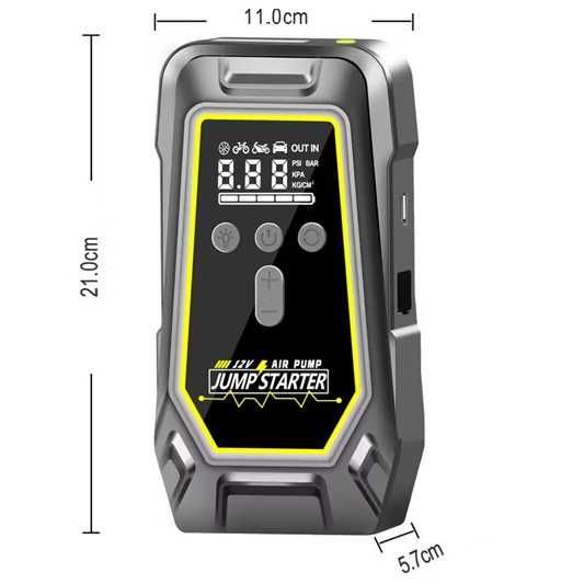 Пуско-зарядний  авто бустер BAOLEXIN N7 22000mAh, 3200A,с компрессором