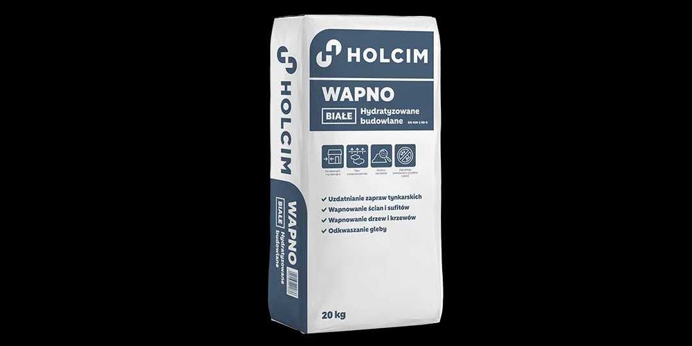 Wapno białe hydratyzowane HOLCIM, ALPOL