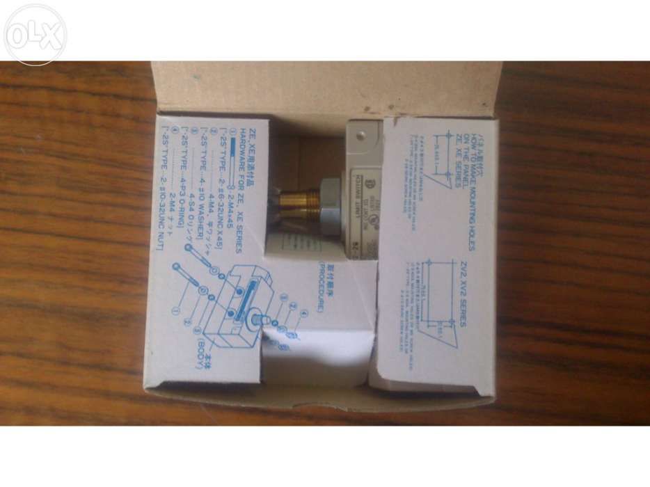 Interruptor fim-de-curso omron