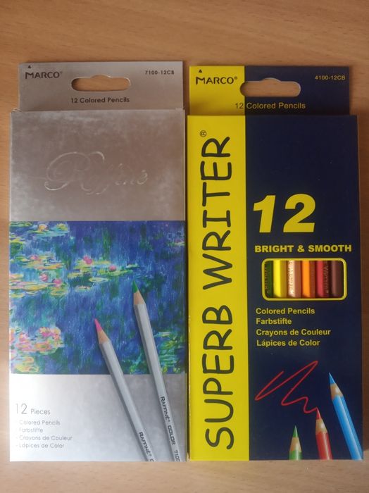 Кольорові олівці Marco