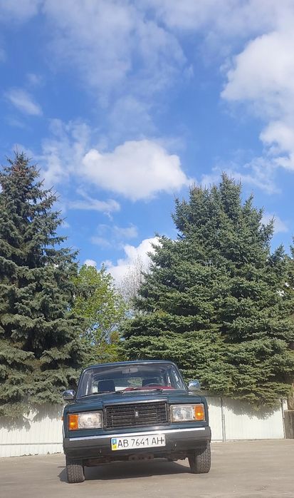 Ваз 2107 по т/п на ходу