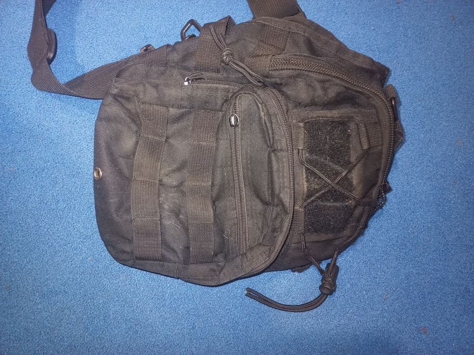 Тактическая сумка черная