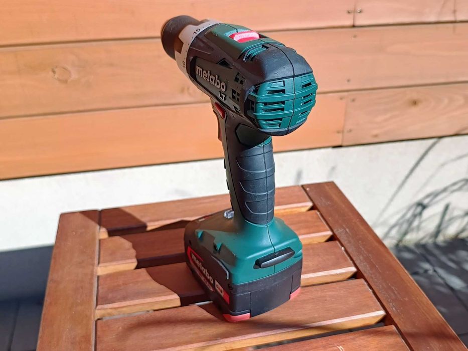 Wkrętarka akumulatorowa Metabo 18 V + bateria 4,0 Ah + ładowarka. Super stan