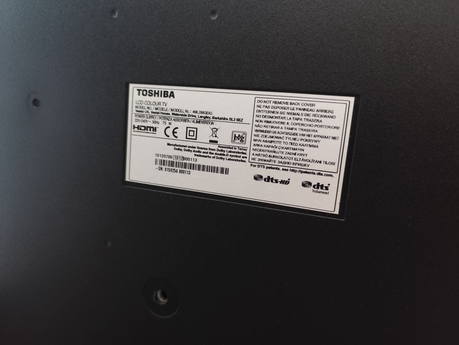 Televisão Toshiba 49 polegadas