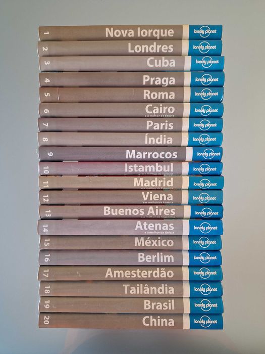 Guias de viagem (Lonely Planet)