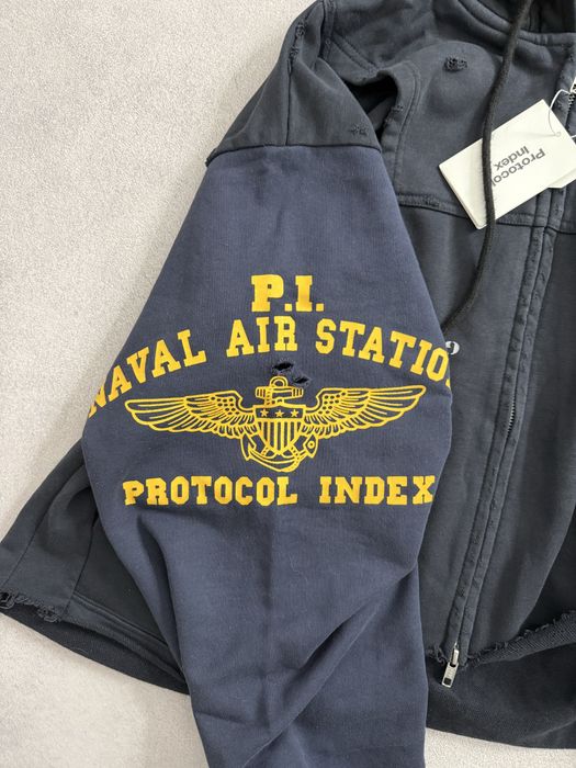 Protocol Index Project G/R FW25 Zip Hoodie