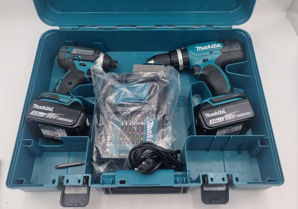 Zestaw Makita DLX2142S Wiertarko-Wkrętarka DHP453 Zakrętarka DTD15
