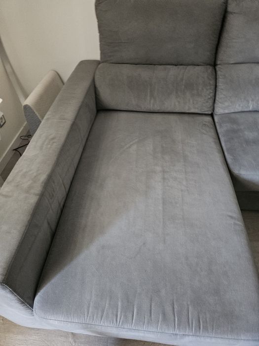Sofá chaise longue conforama