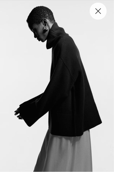 Светр ,свитер H&M premium selection мохер L