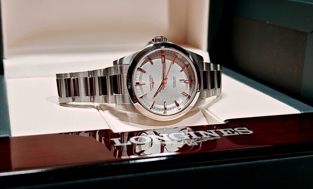 Zegarek LONGINES Conquest Lady Automatic Idealny Stan Komplet Rach GW!