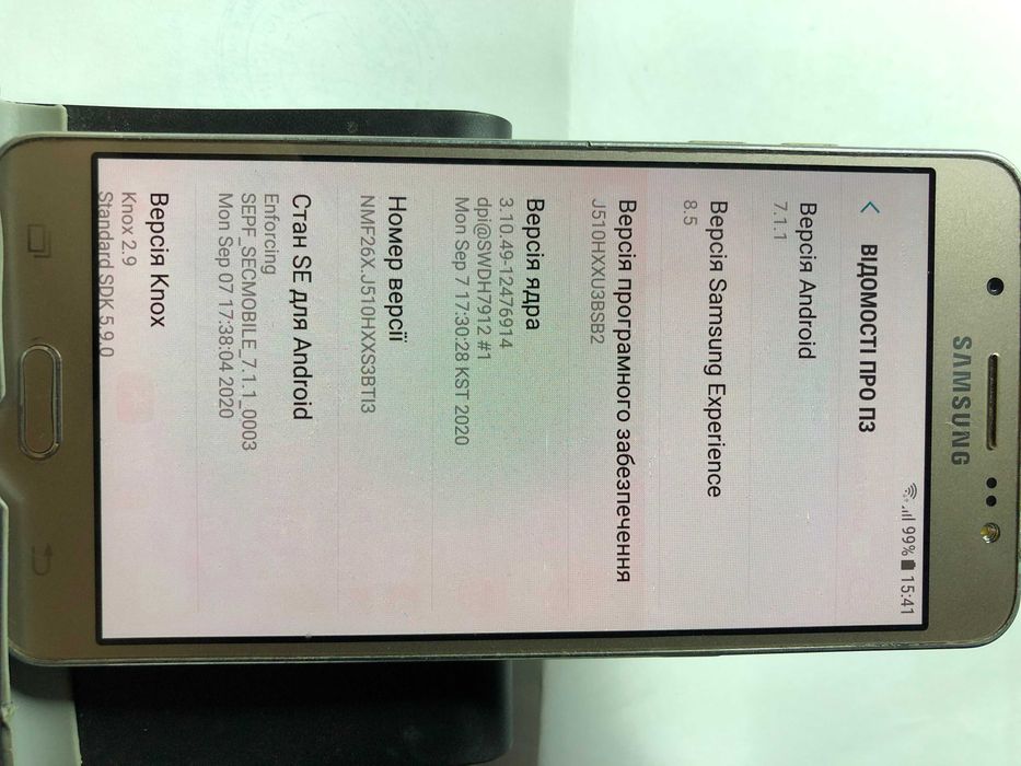 телефон SAMSUNG SM-J510H робочий 2/16