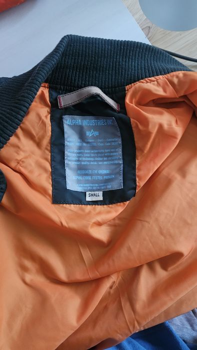 Bomberka Alpha Industries MA-1 TT Wmn S Dark Petrol | NOWA z metką