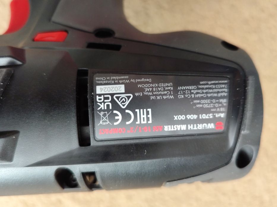 WURTH !!! Klucz udarowy ASS 18 V Solo !!! Nowy !!!