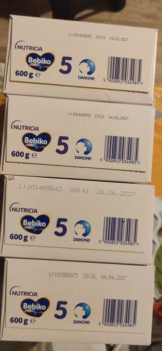 4 opakowania Bebiko 5