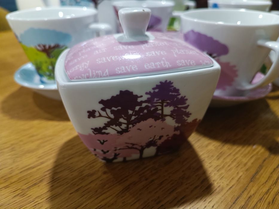 Serviço de chá A Loja do Gato Preto