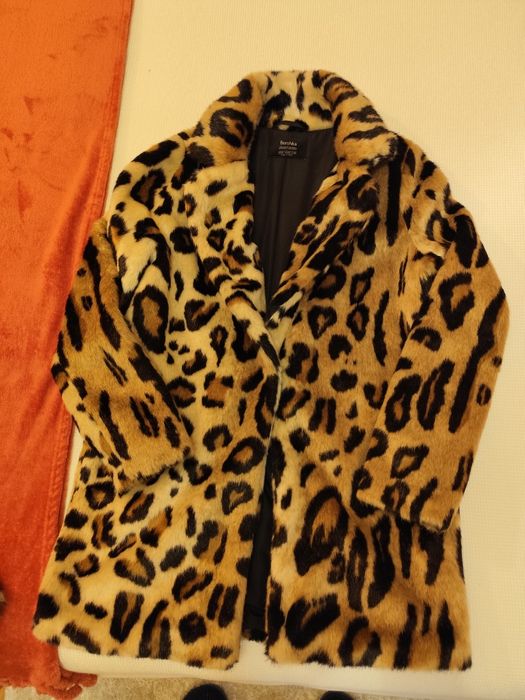 Casaco animal print