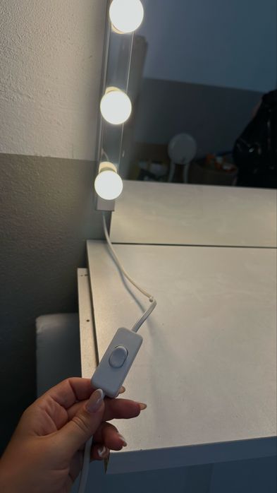 Espelho c/ luzes LED