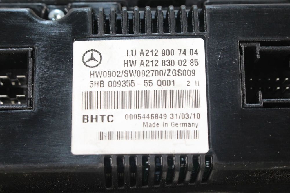 Comando chauffage / sofagem MERCEDES-BENZ Classe E (W212)