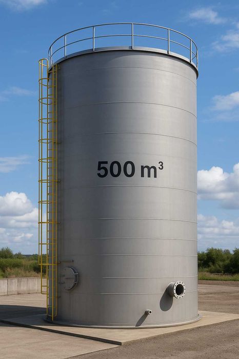 Zbiornik stalowy 500m3