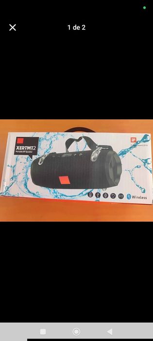 Coluna de som a prova de água