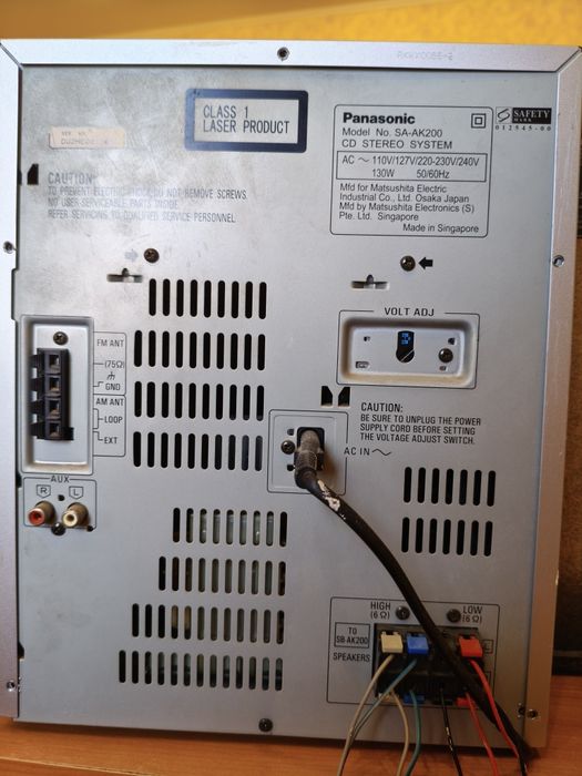 Продам музыкальный центр panasonic