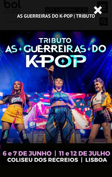 Kpop Recreios 6/6 - 16h00 - ESTREIA