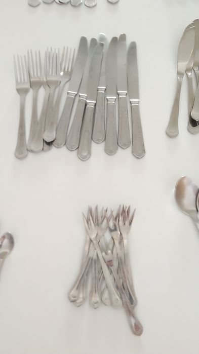 Faqueiro inox /cor prata