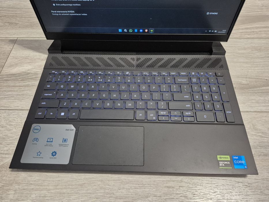 Laptop dell g15 gamingowy