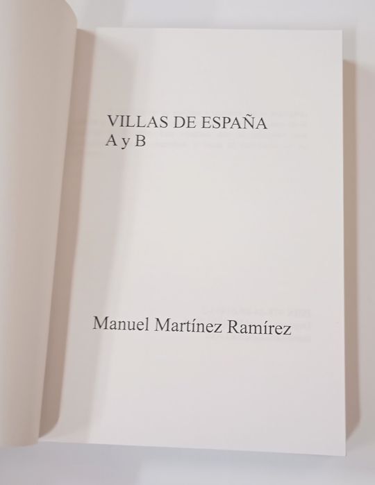 Villas de Espanã: A y B, Manuel Martínez Ramírez