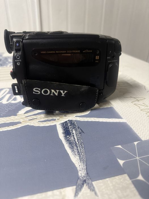 Camara sony com bateria e carregador